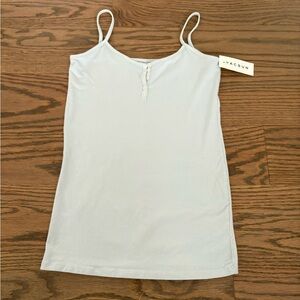 Pacsun light blue long tank
